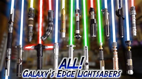 galaxy edge lightsabers