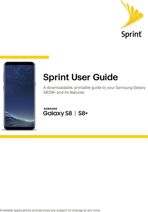 Galaxy S8 Plus User Manual