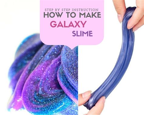 Galaxy Slime Instructions