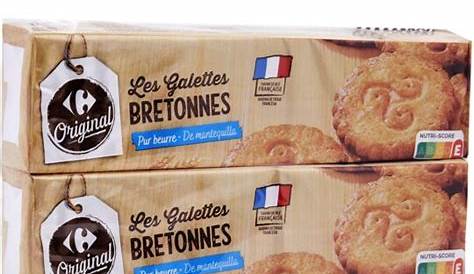 Biscuits galettes bretonnes LE GLAZIK le paquet de 400 g
