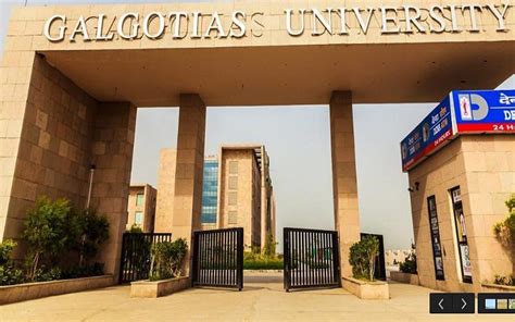 galgotias university is private or government