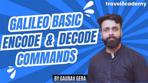 Galileo Gds Basic Commands