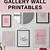 gallery wall printables