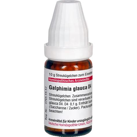galphimia glauca d4 globuli