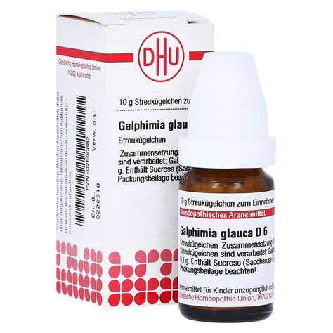 galphimia glauca d6 anwendungsgebiete