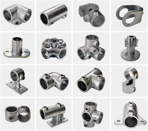 Galvanised Key Clamp Fittings