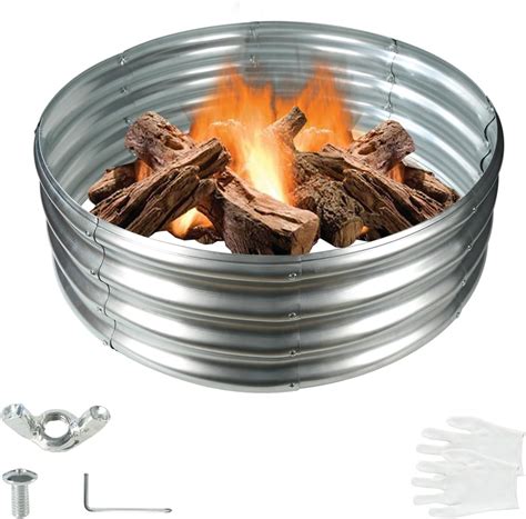 Galvanized Fire Pit Ring Sizes