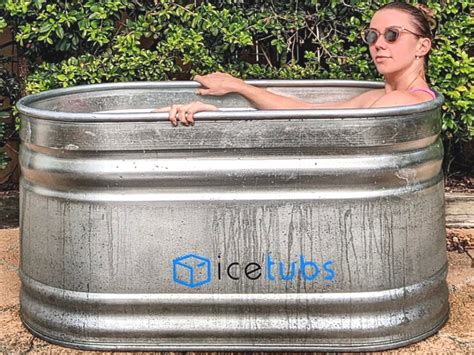 Galvanized Ice Bath