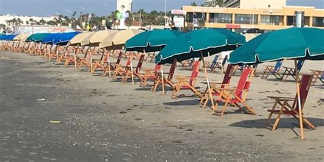 Bob's Beach Rentals Galveston Beach Umbrella & Chair Rentals