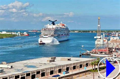 galveston cruise port webcams live