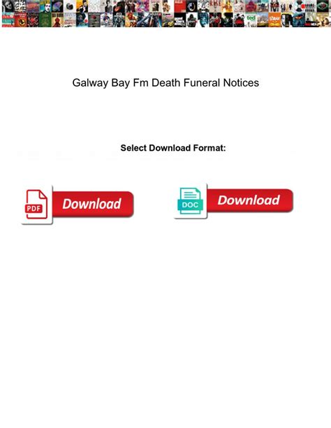 galway bay death notices today