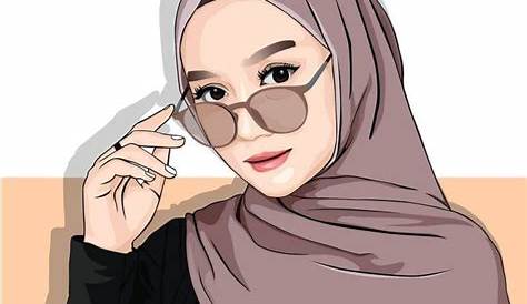 Hijabers fanart in 2021 Anime muslimah, Islamic cartoon, Girl cartoon