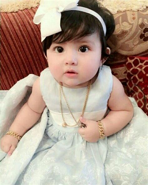 Gambar bayi perempuan Rabecca Nur AlIslam yang comel (8 Gambar