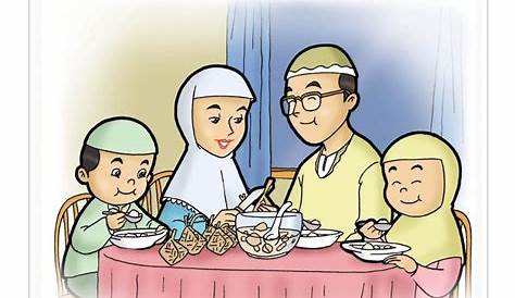 Gambar Kartun Muslimah Makan | Kantor Meme