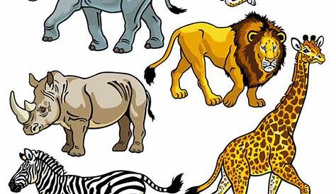 Gambar Haiwan Liar Berkempen Untuk Mengitar Semula Vektor Kartun