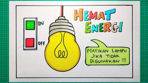 Poster Hemat Energi Di Sekolah