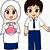 gambar kartun lelaki dan perempuan muslimah