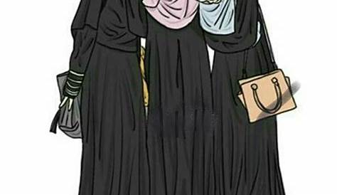 Sejati Wallpaper Gambar Kartun Muslimah Sahabat Berdua / 4 sahabat