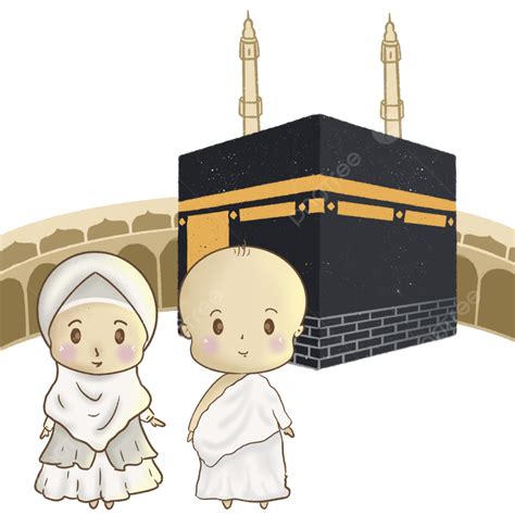Gambar Kartun Naik Haji
