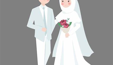 kartun muslimah wedding 💑 by -Erl - YouTube