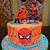 gambar kek spiderman
