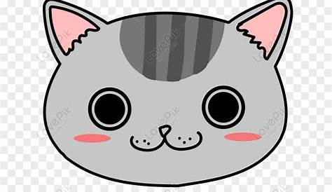 Gambar Kepala Kucing Haiwan Png Kartun Mudah, Haiwan, Kepala Kucing