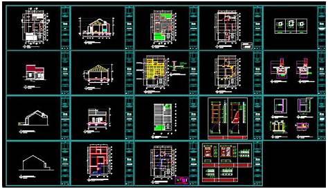 Gambar Kerja Denah Rumah 2 Lantai Lengkap Apd - IMAGESEE