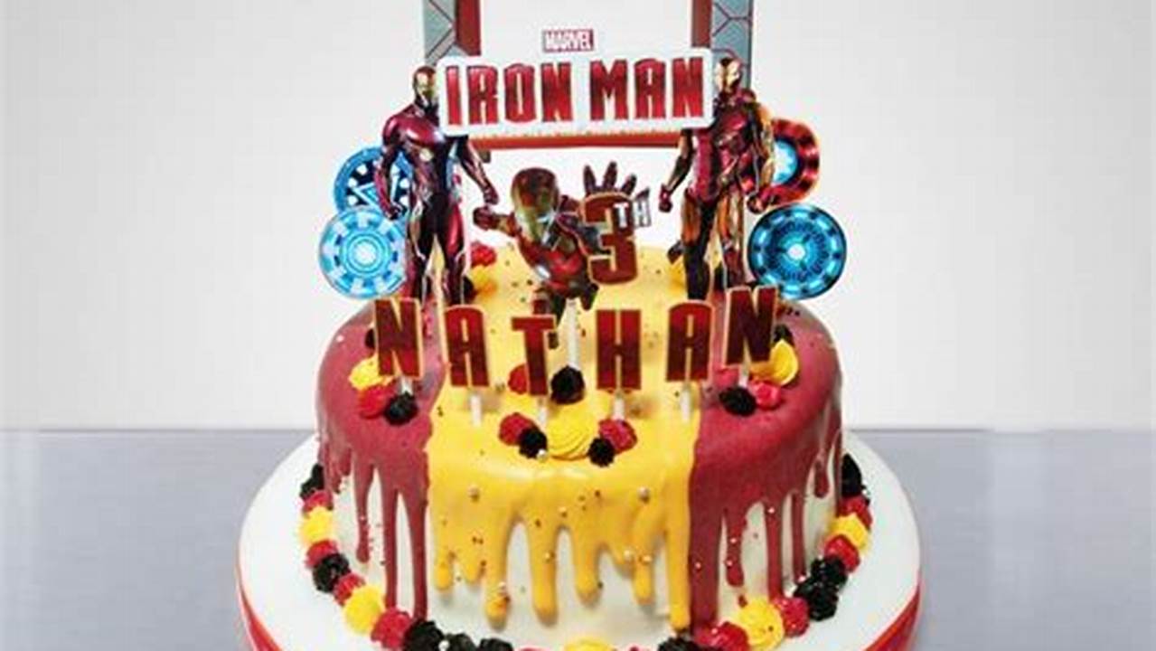 Kue Ulang Tahun Iron Man: Inspirasi Kreatif untuk Pesta yang Tak Terlupakan