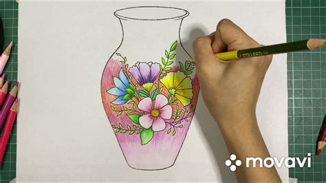 Gambar Lukisan Bunga Ros Dalam Pasu / Cara Menggambar Mawar 5 Cara Blog