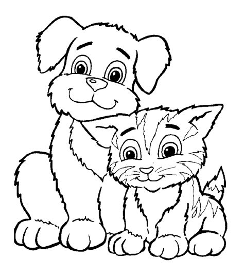 Coloring Cats And Dogs: An Enjoyable And Relaxing Activity