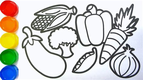 Gambar Mewarnai Sayuran: Fun And Educational Activity For Kids