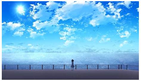 46+ Populer Gambar Pemandangan Anime Hd | Pemandangan