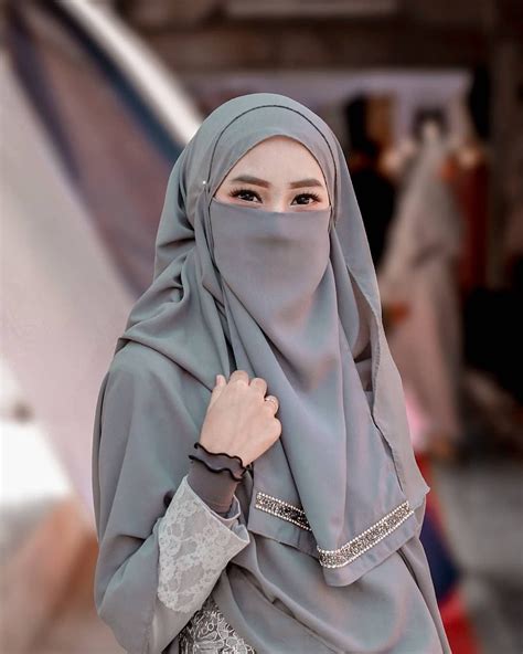 Gambar Wanita Muslimah Bercadar Cantik Dan Anggun Modifikasi Gambar