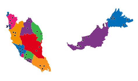 Gambar Peta Politik Malaysia