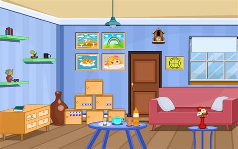 gambar ruang tamu kartun