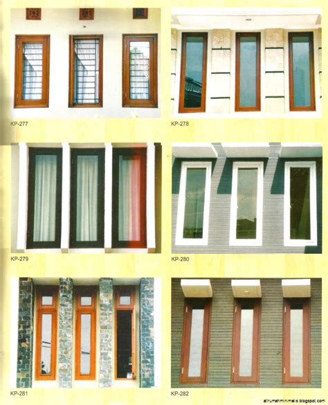Gambar Rumah Minimalis dengan Desain Jendela yang Elegan