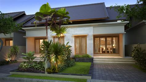 Gambar Rumah Minimalis dengan Desain Tropis