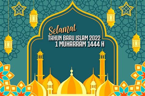 gambar selamat tahun baru islam 2022