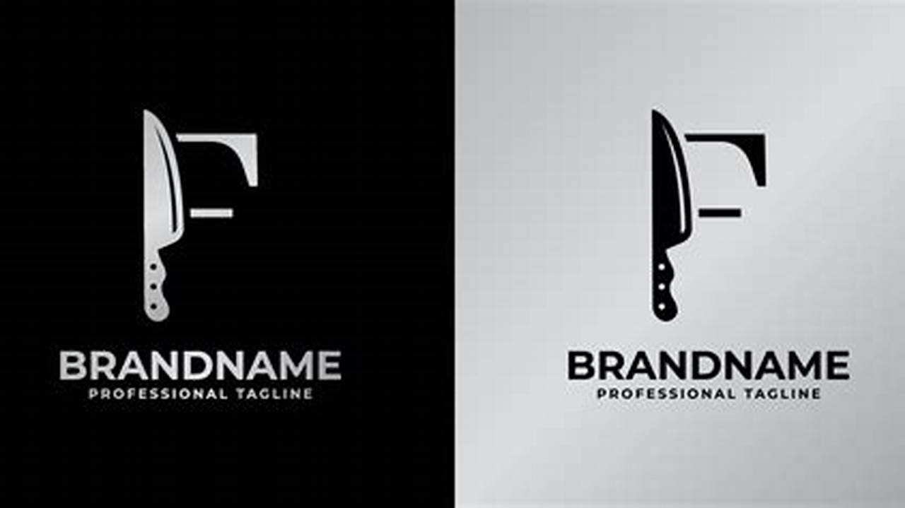 Uncover the Secrets of Game Logos with an "F" and a Knife
