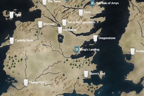 Game Of Thrones Casterly Rock Map
