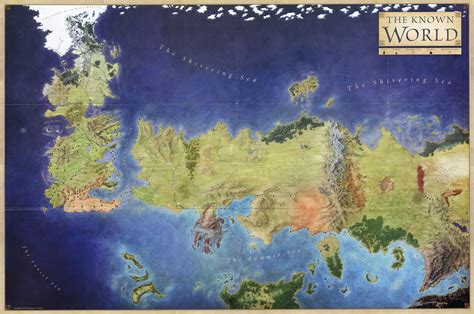 Game Of Thrones Full World Map