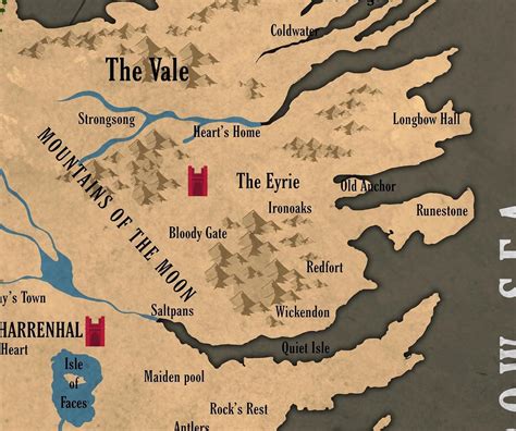 Game Of Thrones Map Harrenhal