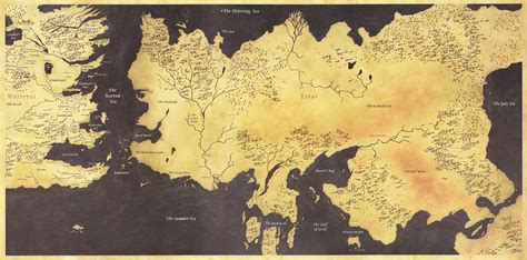 Game Of Thrones Map High Res