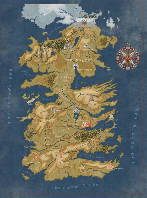 Game Of Thrones Map Puzzle