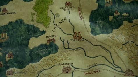 Game Of Thrones Map Riverrun