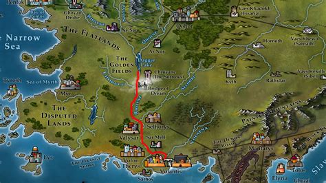 Game Of Thrones Map Volantis