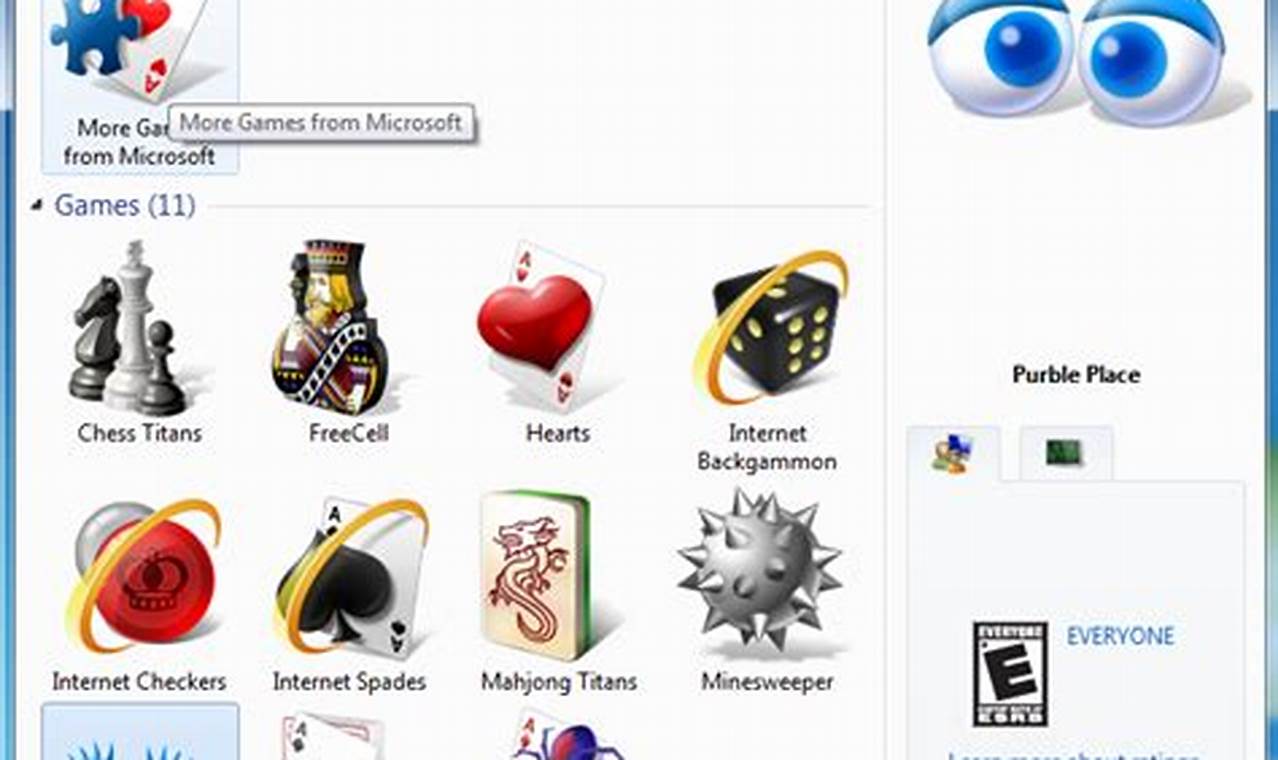 Temukan Rahasia Game Windows 7 yang Belum Diketahui!