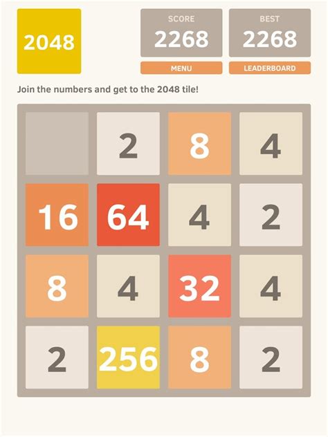 game 2048 online play
