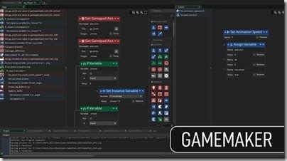 Game Engine With Visual Scripting