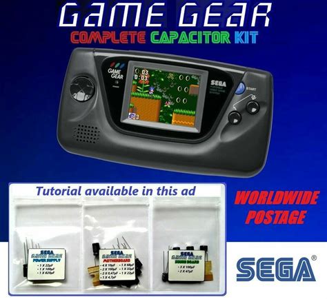 Game Gear Capacitors